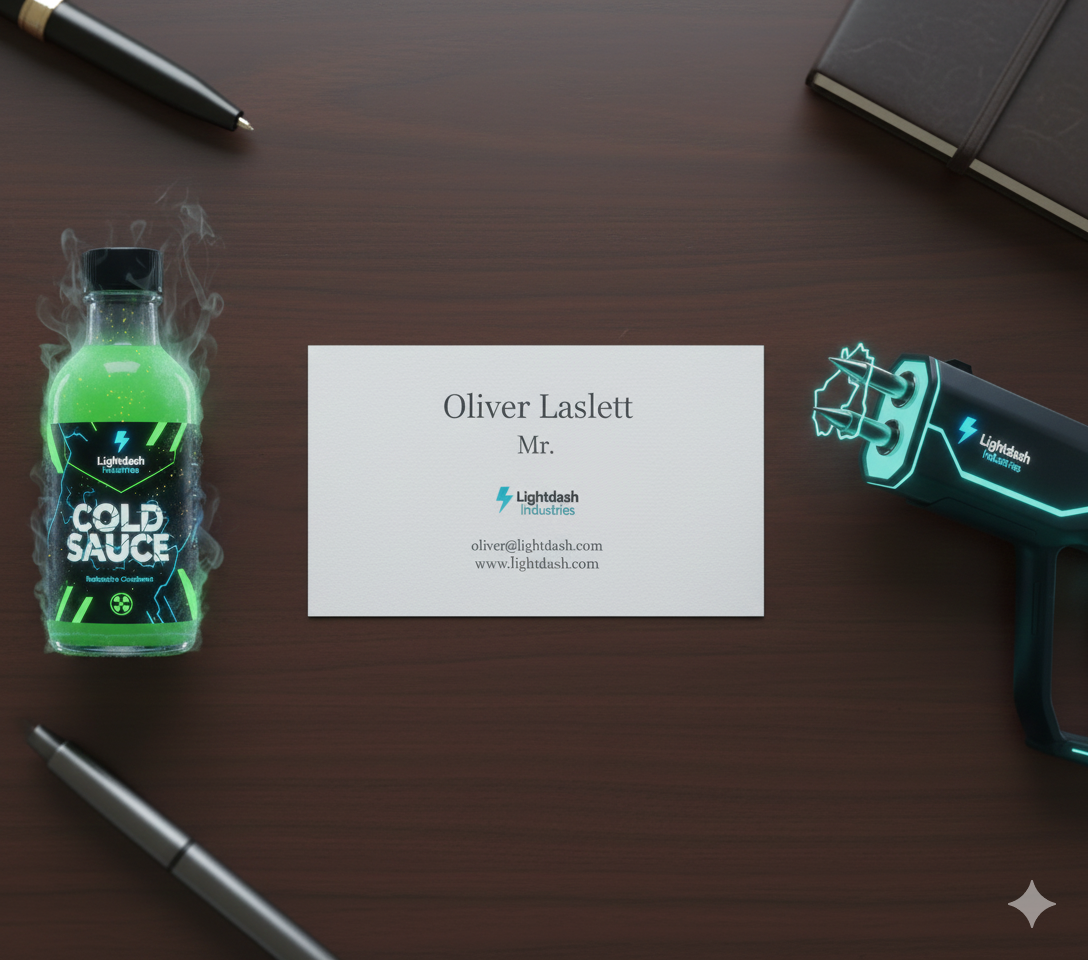 Oliver Laslett Business Cards